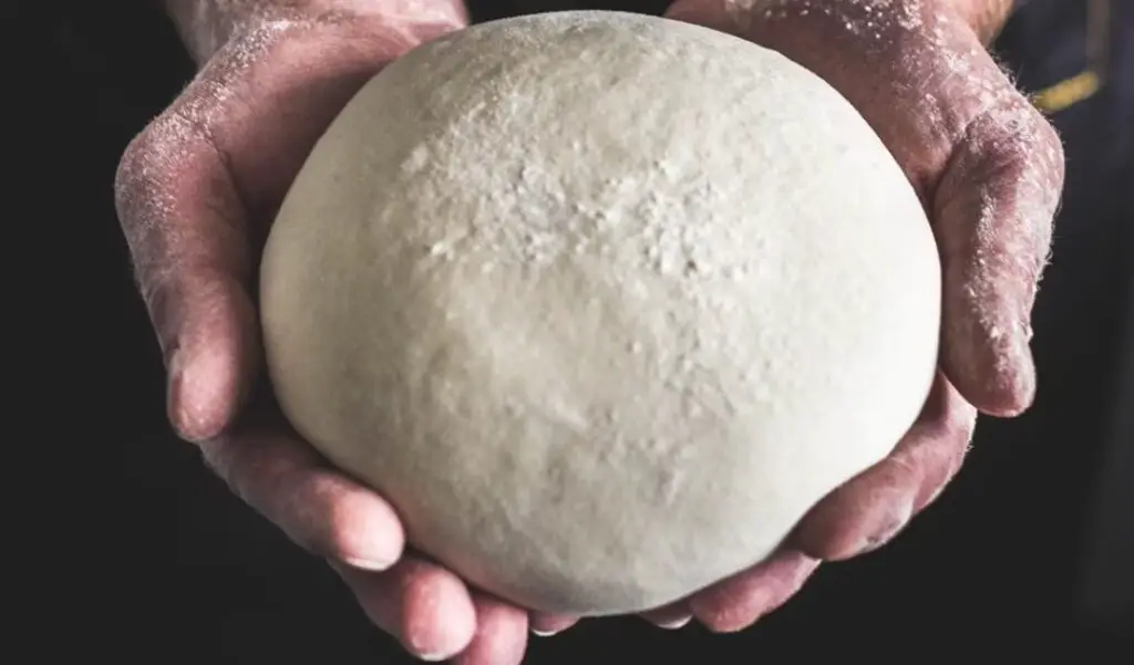 Bread Dough Containing Yeast